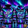 NHL Dallas Stars Special Design With Northern Lights 2026 Hoodie Shirt, Trending NHL 3D Tee