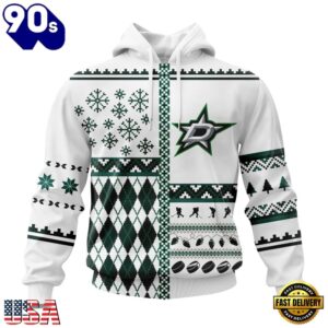 NHL Dallas Stars Specialized Christmas Is Coming New Design Hoodie, T Shirt , Trending NHL 3D Tee Nhl Dallas Stars Specialized Christmas IS Coming New Design Hoodie T Shirt 1