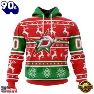 NHL Dallas Stars Specialized Unisex Christmas Is Coming Hoodie, T Shirt , Trending NHL 3D Tee Nhl Dallas Stars Specialized Unisex Christmas IS Coming Hoodie T Shirt 1