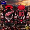 NHL Detroit Red Wings 2026 Native American Heritage Design Hoodie Shirt, Trending NHL 3D Tee