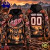 NHL Detroit Red Wings 2026 Personalized Hunting Camo Design Hoodie, Trending NHL 3D Tee
