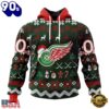 NHL Detroit Red Wings Hockey Christmas Is Coming 2026 Hoodie, T Shirt , Trending NHL 3D Tee