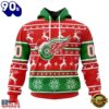 NHL Detroit Red Wings Specialized Unisex Christmas Is Coming Hoodie, T Shirt , Trending NHL 3D Tee