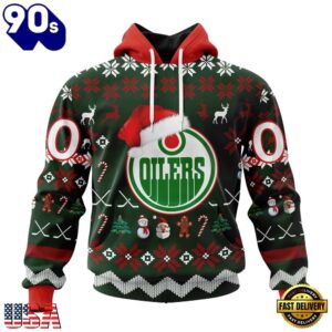 NHL Edmonton Oilers Hockey Christmas Is Coming 2026 Hoodie, T Shirt , Trending NHL 3D Tee Nhl Edmonton Oilers Hockey Christmas IS Coming 2026 Hoodie T Shirt 1