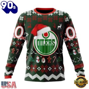NHL Edmonton Oilers Hockey Christmas Is Coming 2026 Hoodie, T Shirt , Trending NHL 3D Tee Nhl Edmonton Oilers Hockey Christmas IS Coming 2026 Hoodie T Shirt 3