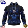 NHL Edmonton Oilers Special Design Halloween With Skull Art Hoodie, T Shirt , Trending NHL 3D Tee