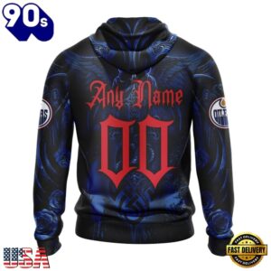 NHL Edmonton Oilers Special Design Halloween With Skull Art Hoodie, T Shirt , Trending NHL 3D Tee Nhl Edmonton Oilers Special Design Halloween With Skull Art Hoodie T Shirt 2