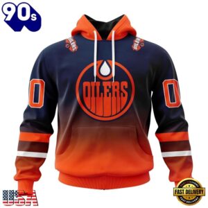 NHL Edmonton Oilers Special Retro Gradient Design Hoodie, T Shirt, Trending NHL 3D Tee Nhl Edmonton Oilers Special Retro Gradient Design Hoodie T Shirt 1
