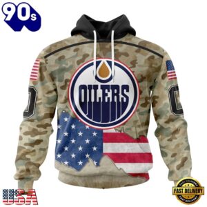NHL Edmonton Oilers Specialized Kits For United State With Camo Color Hoodie, T Shirt , Trending NHL 3D Tee Nhl Edmonton Oilers Specialized Kits For United State With Camo Color Hoodie T Shirt 1
