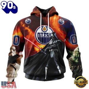 NHL Edmonton Oilers x Star War Specialized Design Hoodie, T Shirt , Trending NHL 3D Tee Nhl Edmonton Oilers X Star War Specialized Design Hoodie T Shirt 1