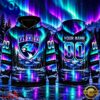 NHL Florida Panthers Special Design With Northern Lights 2026 Hoodie Shirt, Trending NHL 3D Tee