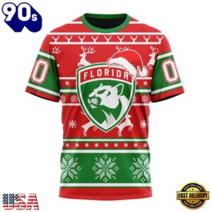NHL Florida Panthers Specialized Unisex Christmas Is Coming Hoodie, T Shirt , Trending NHL 3D Tee Nhl Florida Panthers Specialized Unisex Christmas IS Coming Hoodie T Shirt 4
