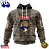 NHL Florida Panthers Specialized Unisex Vest Kits With Realtree Camo Hoodie, T Shirt, Trending NHL 3D Tee