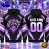 NHL Los Angeles Kings 2026 Hockey Fights Cancer Personalized Hoodie Shirt, Trending NHL 3D Tee