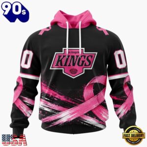 NHL Los Angeles Kings 2026 Hockey Pink Fights Breast Cancer Design Hoodie, TShirt, Sweatshirt, Trending NHL 3D Tee Nhl Los Angeles Kings 2026 Hockey Pink Fights Breast Cancer Design Hoodie Tshirt Sweatshirt 1