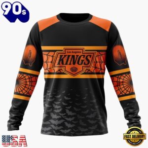 NHL Los Angeles Kings Halloween Design Personalized Hoodie, T Shirt, Sweatshirt, Trending NHL 3D Tee Nhl Los Angeles Kings Halloween Design Personalized Hoodie T Shirt Sweatshirt 2