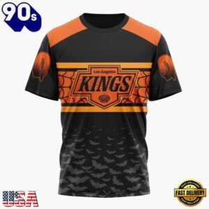 NHL Los Angeles Kings Halloween Design Personalized Hoodie, T Shirt, Sweatshirt, Trending NHL 3D Tee Nhl Los Angeles Kings Halloween Design Personalized Hoodie T Shirt Sweatshirt 3