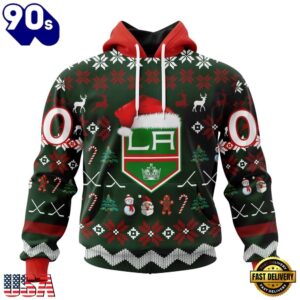 NHL Los Angeles Kings Hockey Christmas Is Coming 2026 Hoodie, T Shirt , Trending NHL 3D Tee Nhl Los Angeles Kings Hockey Christmas IS Coming 2026 Hoodie T Shirt 1
