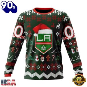 NHL Los Angeles Kings Hockey Christmas Is Coming 2026 Hoodie, T Shirt , Trending NHL 3D Tee Nhl Los Angeles Kings Hockey Christmas IS Coming 2026 Hoodie T Shirt 3