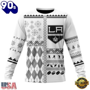 NHL Los Angeles Kings Specialized Christmas Is Coming New Design Hoodie, T Shirt , Trending NHL 3D Tee Nhl Los Angeles Kings Specialized Christmas IS Coming New Design Hoodie T Shirt 3