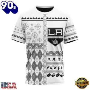 NHL Los Angeles Kings Specialized Christmas Is Coming New Design Hoodie, T Shirt , Trending NHL 3D Tee Nhl Los Angeles Kings Specialized Christmas IS Coming New Design Hoodie T Shirt 4