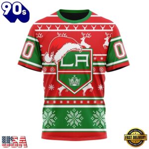 NHL Los Angeles Kings Specialized Unisex Christmas Is Coming Hoodie, T Shirt , Trending NHL 3D Tee Nhl Los Angeles Kings Specialized Unisex Christmas IS Coming Hoodie T Shirt 4