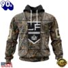 NHL Los Angeles Kings Specialized Unisex Vest Kits With Realtree Camo Hoodie, T Shirt, Trending NHL 3D Tee