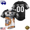 NHL Los Angeles Kings x BB 8 D Star War Baseball Jersey , Trending NHL Jersey