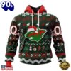 NHL Minnesota Wild Hockey Christmas Is Coming 2026 Hoodie, T Shirt , Trending NHL 3D Tee