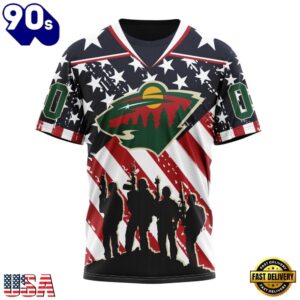 NHL Minnesota Wild Specialized Kits For Honor USS Military Hoodie, T Shirt , Trending NHL 3D Tee 3 NHL Minnesota Wild Specialized Kits For Honor USS Military Hoodie, T Shirt , Trending NHL 3D Tee Nhl Minnesota Wild Specialized Kits For Honor Uss Military Hoodie T Shirt 4