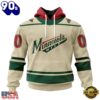NHL Minnesota Wild Specialized Unisex Kits With Retro Concepts Hoodie, T Shirt , Trending NHL 3D Tee