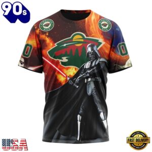 NHL Minnesota Wild x Star War Specialized Design Hoodie, T Shirt , Trending NHL 3D Tee 2 NHL Minnesota Wild x Star War Specialized Design Hoodie, T Shirt , Trending NHL 3D Tee Nhl Minnesota Wild X Star War Specialized Design Hoodie T Shirt 3