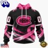 NHL Montreal Canadiens 2026 Hockey Pink Fights Breast Cancer Design Hoodie, TShirt, Sweatshirt, Trending NHL 3D Tee