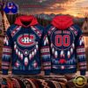 NHL Montreal Canadiens 2026 Native American Heritage Design Hoodie Shirt, Trending NHL 3D Tee