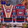 NHL Montreal Canadiens Funny Body Christmas Ugly Sweater, Trending NHL 3D Tee