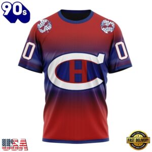 NHL Montreal Canadiens Special Retro Gradient Design Hoodie, T Shirt, Trending NHL 3D Tee Nhl Montreal Canadiens Special Retro Gradient Design Hoodie T Shirt 4