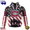 NHL Montreal Canadiens Specialized Kits For Honor USS Military Hoodie, T Shirt , Trending NHL 3D Tee