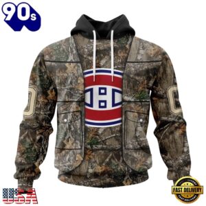 NHL Montreal Canadiens Specialized Unisex Vest Kits With Realtree Camo Hoodie, T Shirt, Trending NHL 3D Tee Nhl Montreal Canadiens Specialized Unisex Vest Kits With Realtree Camo Hoodie T Shirt 1