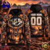 NHL Nashville Predators 2026 Personalized Hunting Camo Design Hoodie, Trending NHL 3D Tee