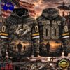 NHL Nashville Predators Military Appreciation Design Personalized Hoodie, Trending NHL 3D Tee