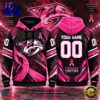 NHL Nashville Predators Pink Fights Breast Cancer 2026 Personalized Hoodie Shirt, Trending NHL 3D Tee