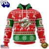 NHL Nashville Predators Specialized Unisex Christmas Is Coming Hoodie, T Shirt , Trending NHL 3D Tee