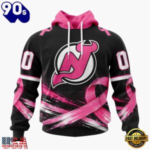 NHL New Jersey Devils 2026 Hockey Pink Fights Breast Cancer Design Hoodie, TShirt, Sweatshirt, Trending NHL 3D Tee Nhl New Jersey Devils 2026 Hockey Pink Fights Breast Cancer Design Hoodie Tshirt Sweatshirt 1