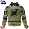 NHL New Jersey Devils Special Camo Military Appreciation Hoodie, T Shirt , Trending NHL 3D Tee