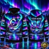 NHL New Jersey Devils Special Design With Northern Lights 2026 Hoodie Shirt, Trending NHL 3D Tee