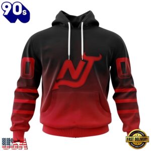 NHL New Jersey Devils Special Retro Gradient Design Hoodie, T Shirt, Trending NHL 3D Tee Nhl New Jersey Devils Special Retro Gradient Design Hoodie T Shirt 1