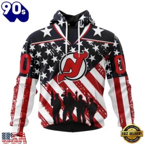 NHL New Jersey Devils Specialized Kits For Honor USS Military Hoodie, T Shirt , Trending NHL 3D Tee Nhl New Jersey Devils Specialized Kits For Honor Uss Military Hoodie T Shirt 1