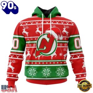 NHL New Jersey Devils Specialized Unisex Christmas Is Coming Hoodie, T Shirt , Trending NHL 3D Tee Nhl New Jersey Devils Specialized Unisex Christmas IS Coming Hoodie T Shirt 1
