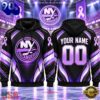 NHL New York Islanders 2026 Hockey Fights Cancer Personalized Hoodie Shirt, Trending NHL 3D Tee