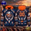 NHL New York Islanders 2026 Native American Heritage Design Hoodie Shirt, Trending NHL 3D Tee